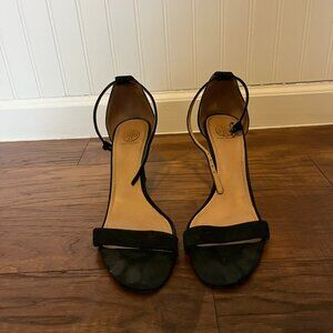 Tory Burch Black Stiletto Sandal Heels